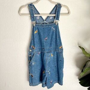 Vintage 90s Disney (S) Winnie the Pooh Tigger Eeyore Piglet Bib Overall Shorts